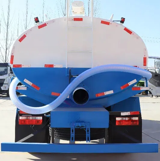 Customized fecal suction truck