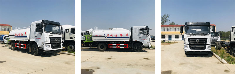 Dongfeng Huashen 12-square-foot sprinkler truck 