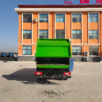 Side Mounted Compression Hanging Bucket Garbage Transfer Vehicle.jpg