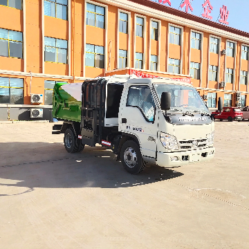 Side Mounted Compression Hanging Bucket Garbage Transfer Vehicle