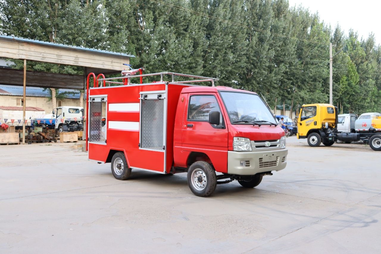 Four Wheel 2 Cube Mini Fire Truck