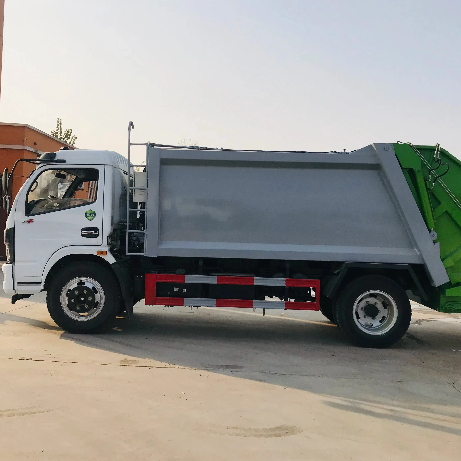 Trash Compactor Truck 