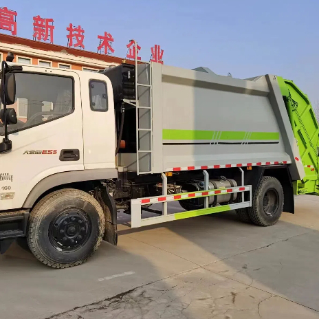 Heavy Duty Compressed Garbage Truck