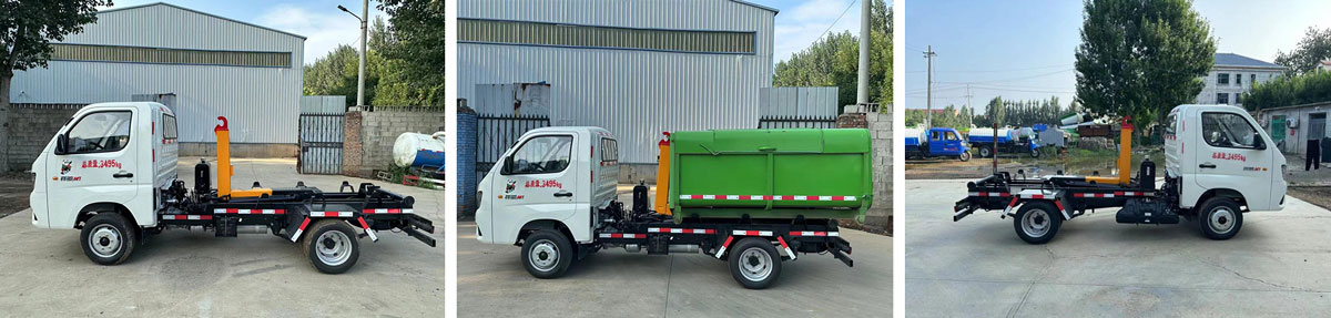 Hook Arm Garbage Truck