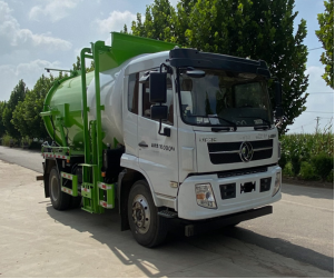 Large scale kitchen waste truck