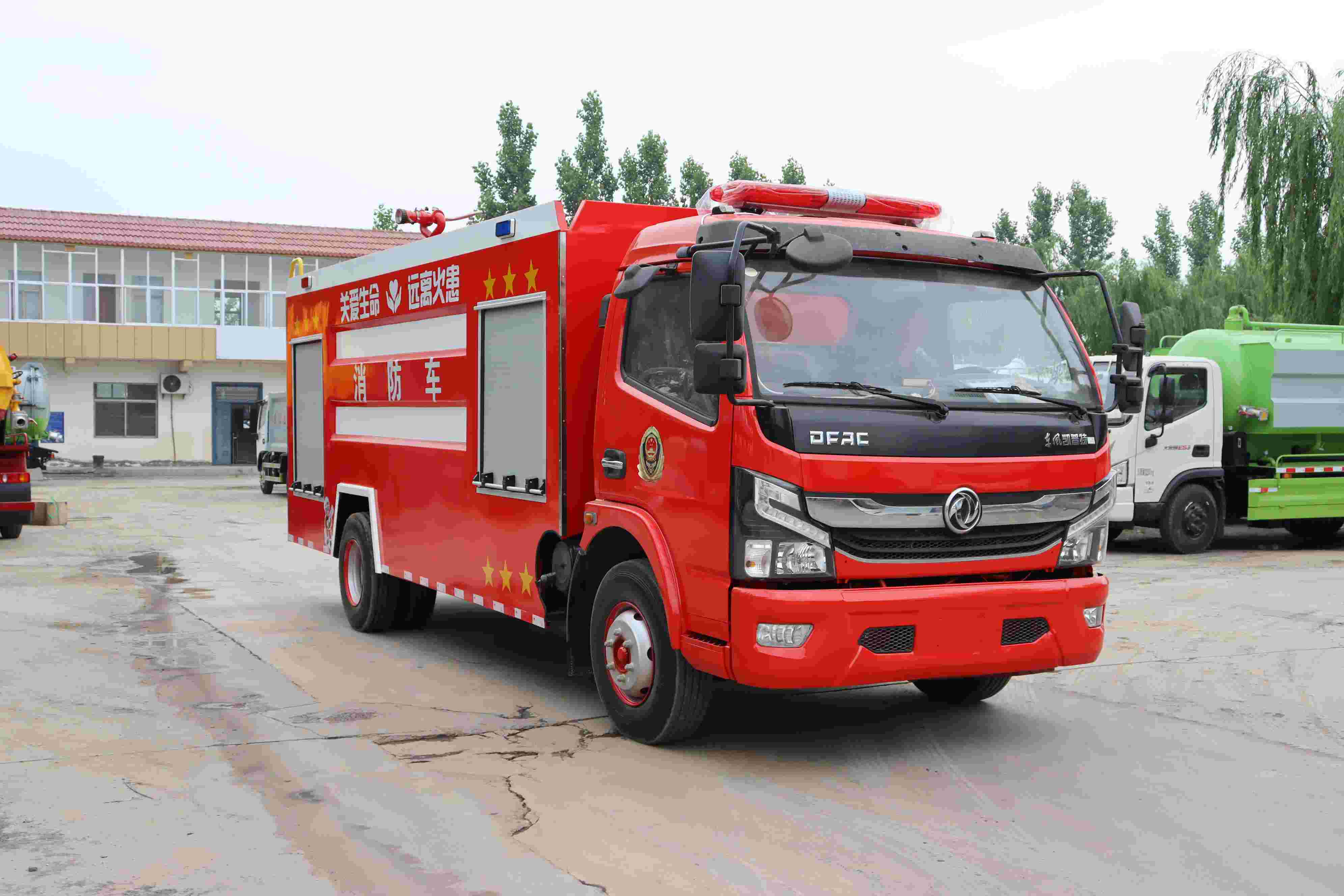 Large Fire Truck