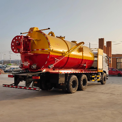 Pipeline Dredging Cleaning And Suction Truck